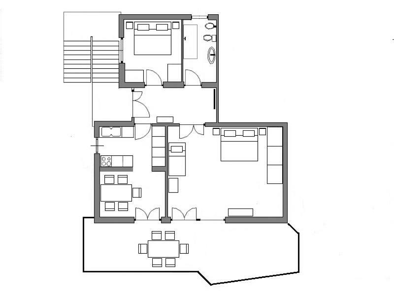 Apartmani Mia Jadranovo Eksteriør bilde